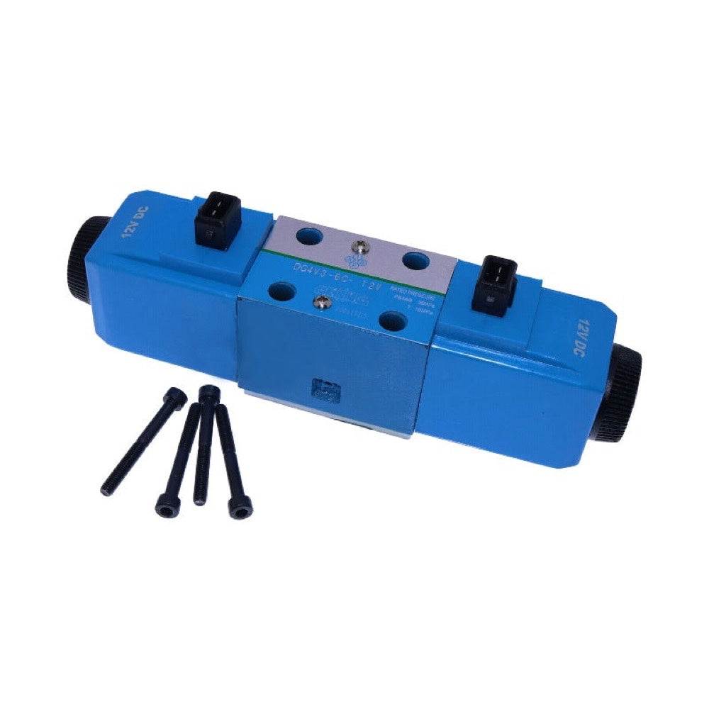 12V Hydraulic Solenoid Directional Valve 02/332169 fits Eaton Vickers JCB Backhoe Loader 3CX